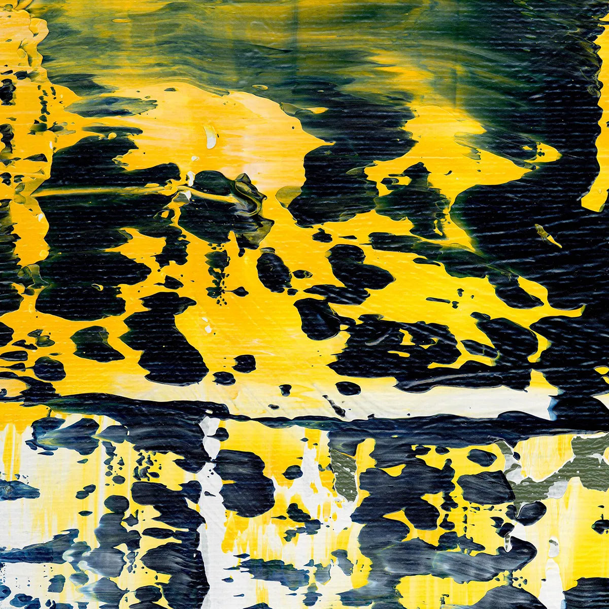 Breaking Through Shadows -Red Unicorn Art - Original abstract impressionist painting with vibrant, bold colors and rich, thick textures. One-of-a-kind, hand-painted art crafted with love for over 15 years."