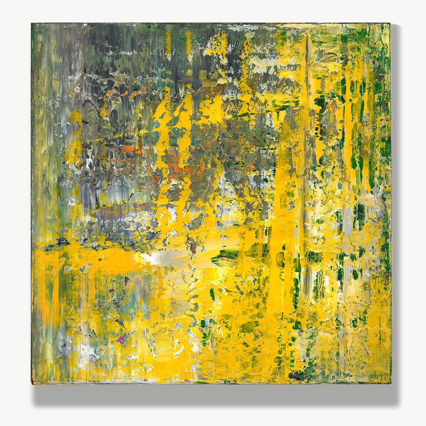 Moonlight Romance -Red Unicorn Art - Original abstract impressionist painting with vibrant, bold colors and rich, thick textures. One-of-a-kind, hand-painted art crafted with love for over 15 years."