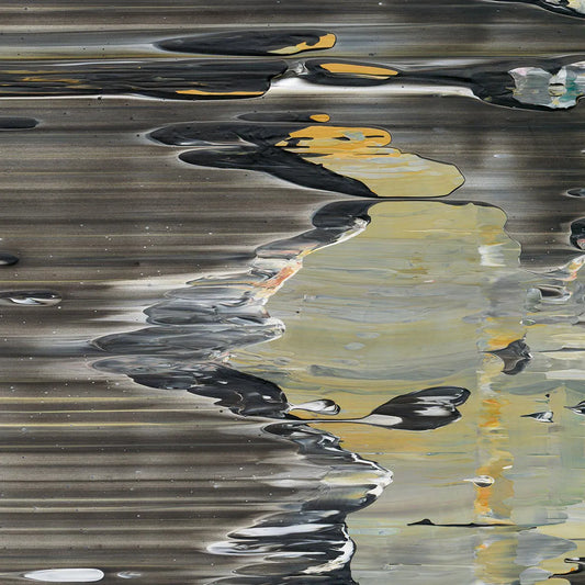 The Rebirth of Time -Red Unicorn Art - Original abstract impressionist painting with vibrant, bold colors and rich, thick textures. One-of-a-kind, hand-painted art crafted with love for over 15 years."