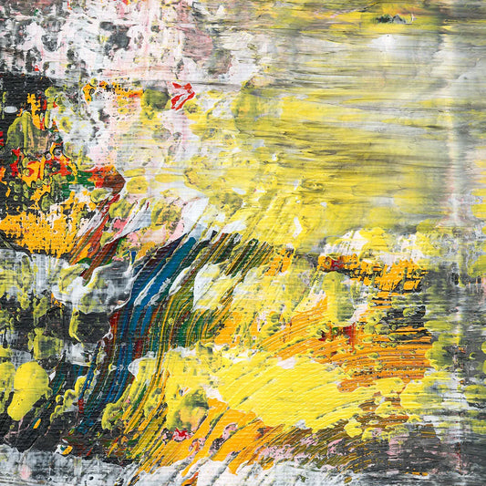 Whispers of Twilight -Red Unicorn Art - Original abstract impressionist painting with vibrant, bold colors and rich, thick textures. One-of-a-kind, hand-painted art crafted with love for over 15 years."