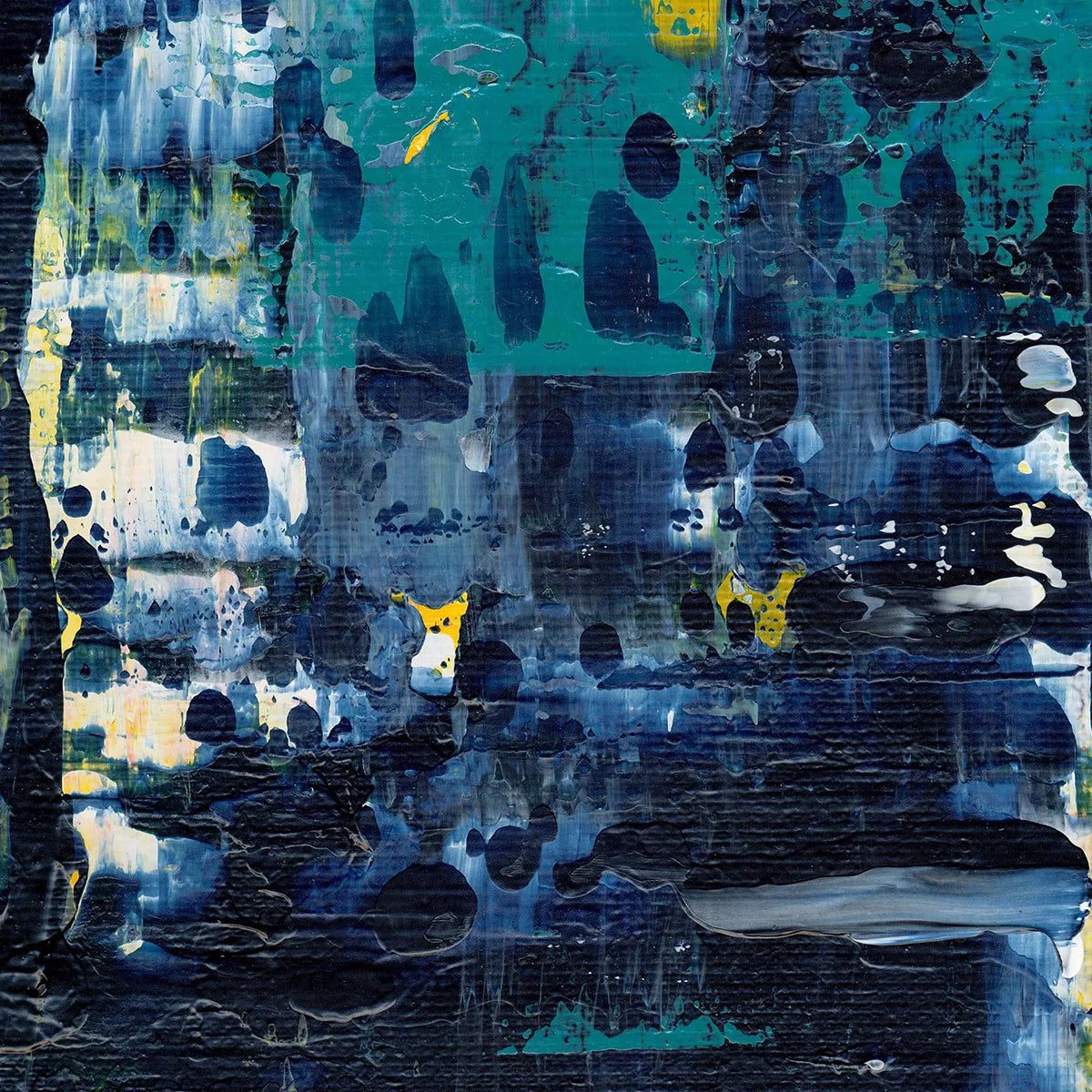 Whispers of the Deep -Red Unicorn Art - Original abstract impressionist painting with vibrant, bold colors and rich, thick textures. One-of-a-kind, hand-painted art crafted with love for over 15 years."