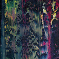 Mystic Pond Reflections -Red Unicorn Art - Original abstract impressionist painting with vibrant, bold colors and rich, thick textures. One-of-a-kind, hand-painted art crafted with love for over 15 years."