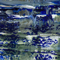 Vertical Melodies -Red Unicorn Art - Original abstract impressionist painting with vibrant, bold colors and rich, thick textures. One-of-a-kind, hand-painted art crafted with love for over 15 years."