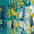 Whispers of the Deep -Red Unicorn Art - Original abstract impressionist painting with vibrant, bold colors and rich, thick textures. One-of-a-kind, hand-painted art crafted with love for over 15 years."